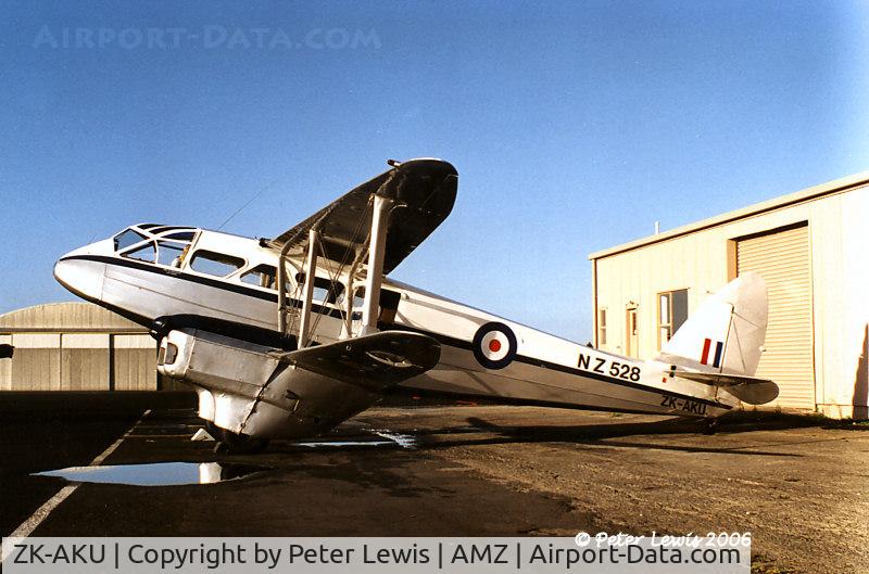 ZK-AKU, De Havilland DH-89B Dominie C/N 6662, DH89B Dominie