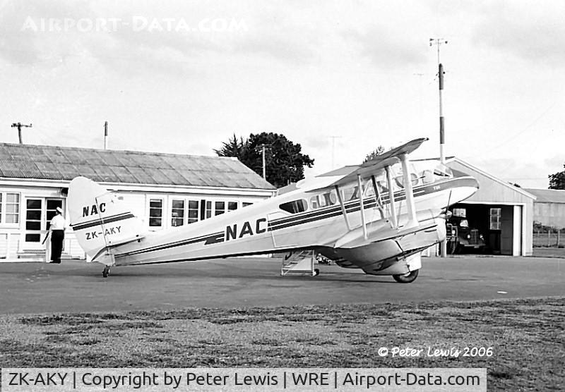 ZK-AKY, De Havilland DH-89B Dominie C/N 6653, DH89B Dominie