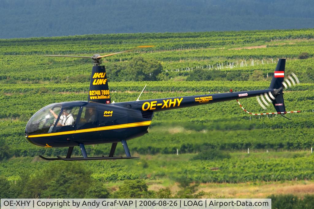 OE-XHY, Robinson R44 Raven II C/N 11114, Open day at Krems-Langenlois Airfield.