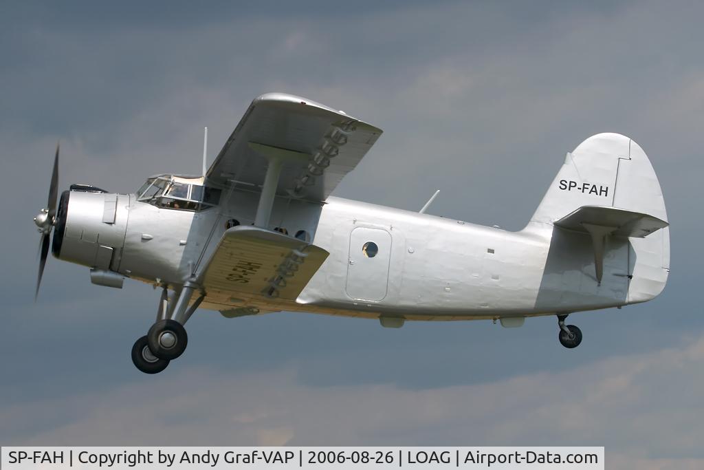 SP-FAH, Antonov An-2 C/N 1G233-22, Open day at Krems-Langenlois Airfield.