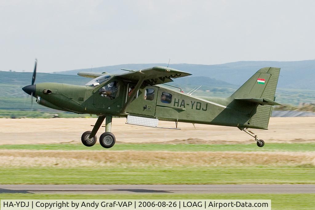 HA-YDJ, 2004 Aerotech Slovakia Technoavia SMG-92 Turbo Finist C/N 02-001, Open day at Krems-Langenlois Airfield.