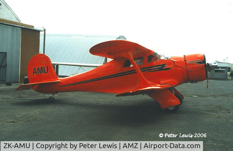 ZK-AMU, 1938 Beech D17S Staggerwing C/N 203, Beech D.17S