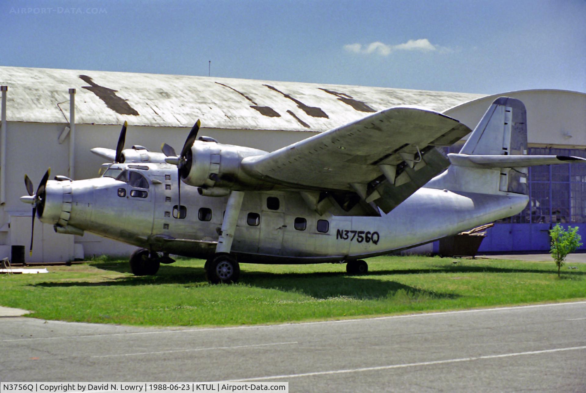 N3756Q, Northrop C-125A C/N 48-634, N3756Q at KTUL shortly before the accident which destroyed her.