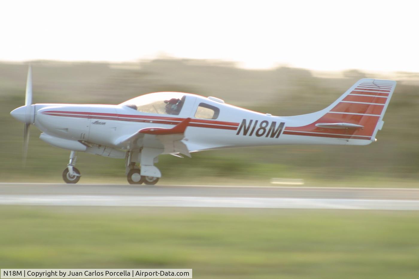 N18M, 1992 Lancair 320 C/N 001 (N18M), Landing, El Higuero, Santo Domingo, Dom. Rep. 2006