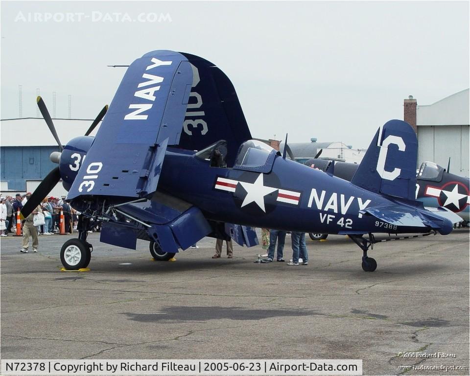 N72378, 1946 Vought F4U-4 Corsair C/N 9542, Vought F4U-4 Corsair