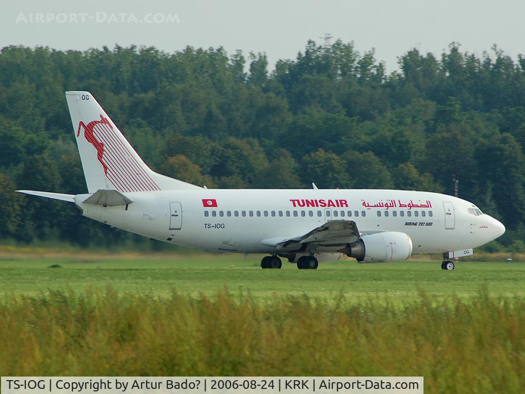 TS-IOG, 1992 Boeing 737-5H3 C/N 26639, Tunisair