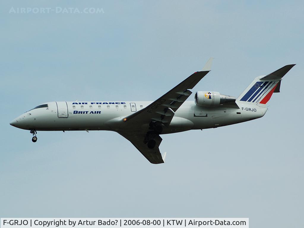 F-GRJO, 1999 Canadair CRJ-100ER (CL-600-2B19) C/N 7296, Brit Air - Air France
