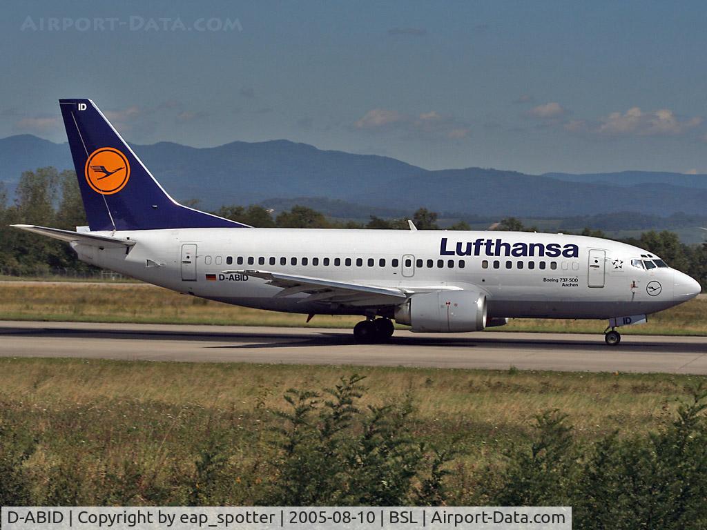 D-ABID, 1990 Boeing 737-530 C/N 24818, Departin for FRA on 16