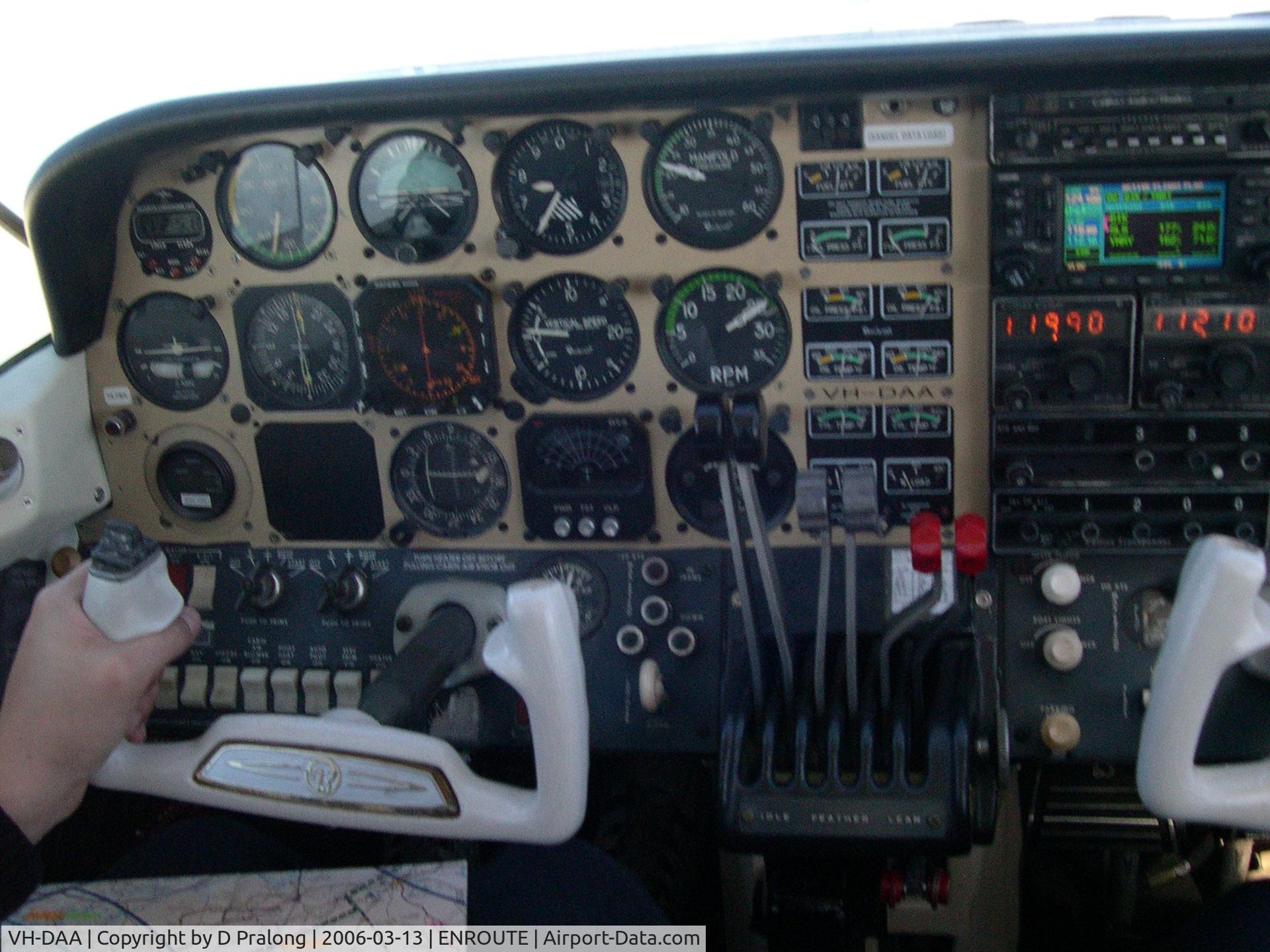 VH-DAA, 1978 Beech 76 Duchess C/N ME-70, Enroute