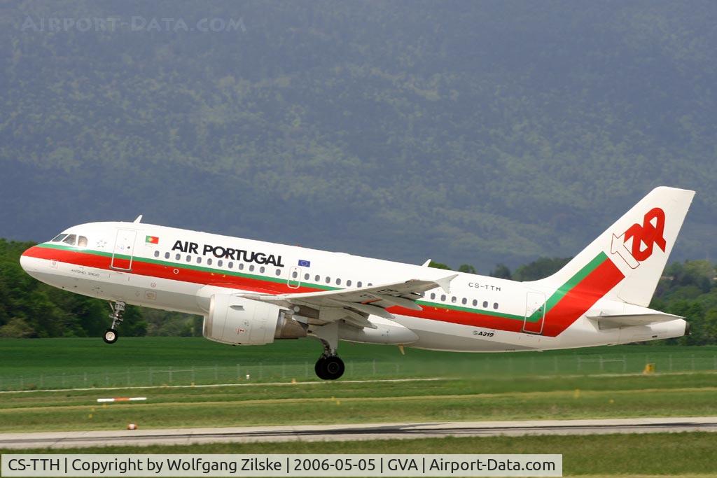 CS-TTH, 1998 Airbus A319-111 C/N 917, visitor