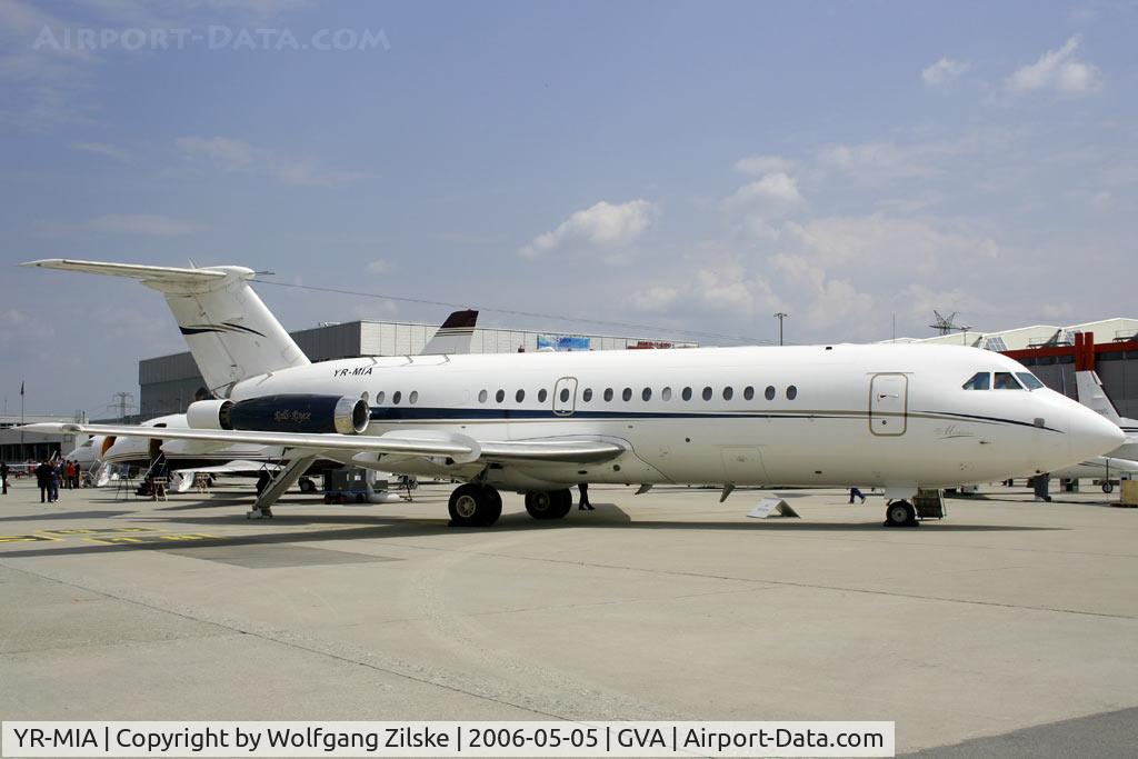 YR-MIA, 1984 BAC 111-492GM One-Eleven C/N 260, EBACE 2006 Static Display