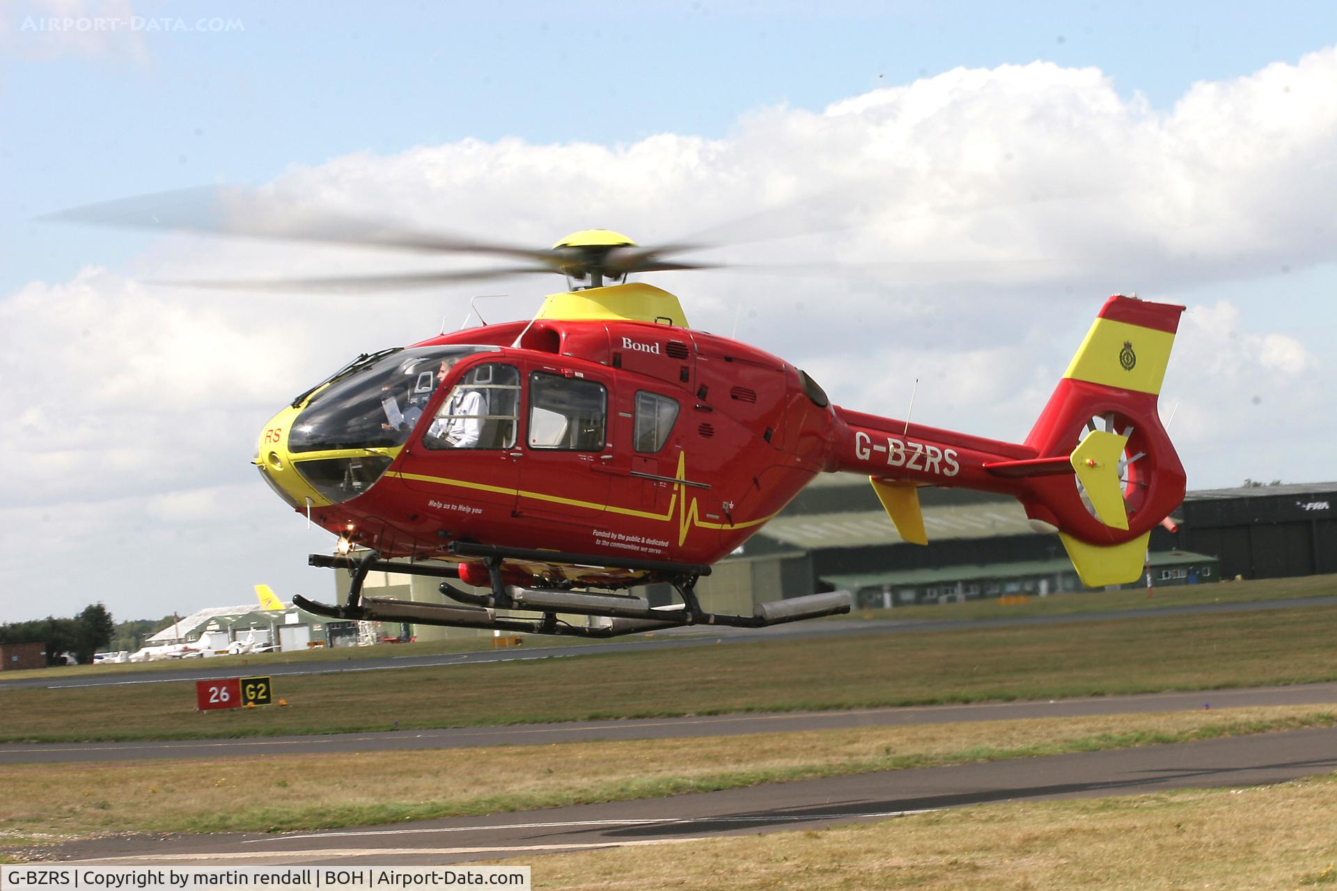 G-BZRS, 2000 Eurocopter EC-135T-2 C/N 0166, EUROCOPTER