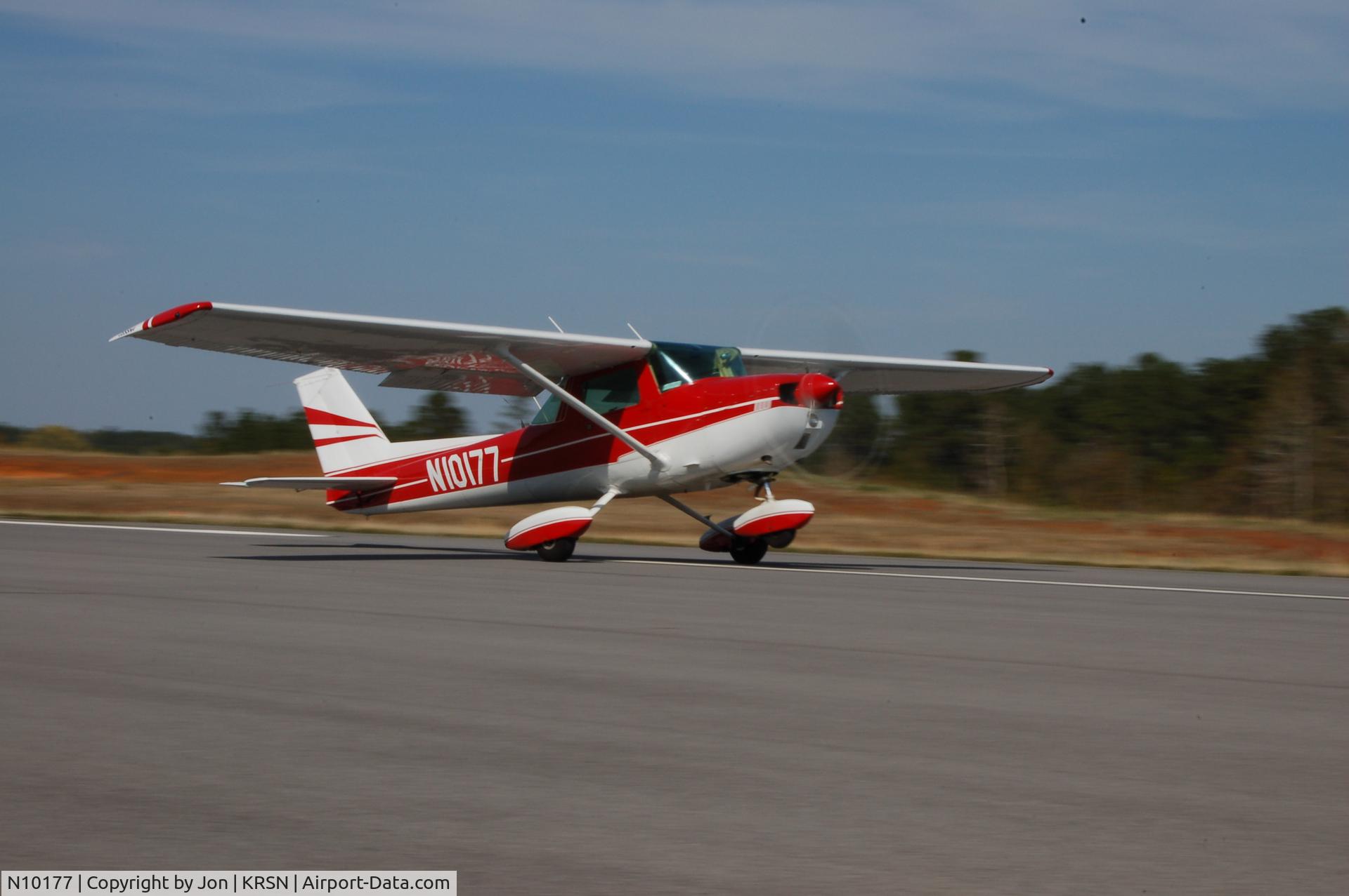 N10177, 1973 Cessna 150L C/N 15074812, Shortfield Takeoff