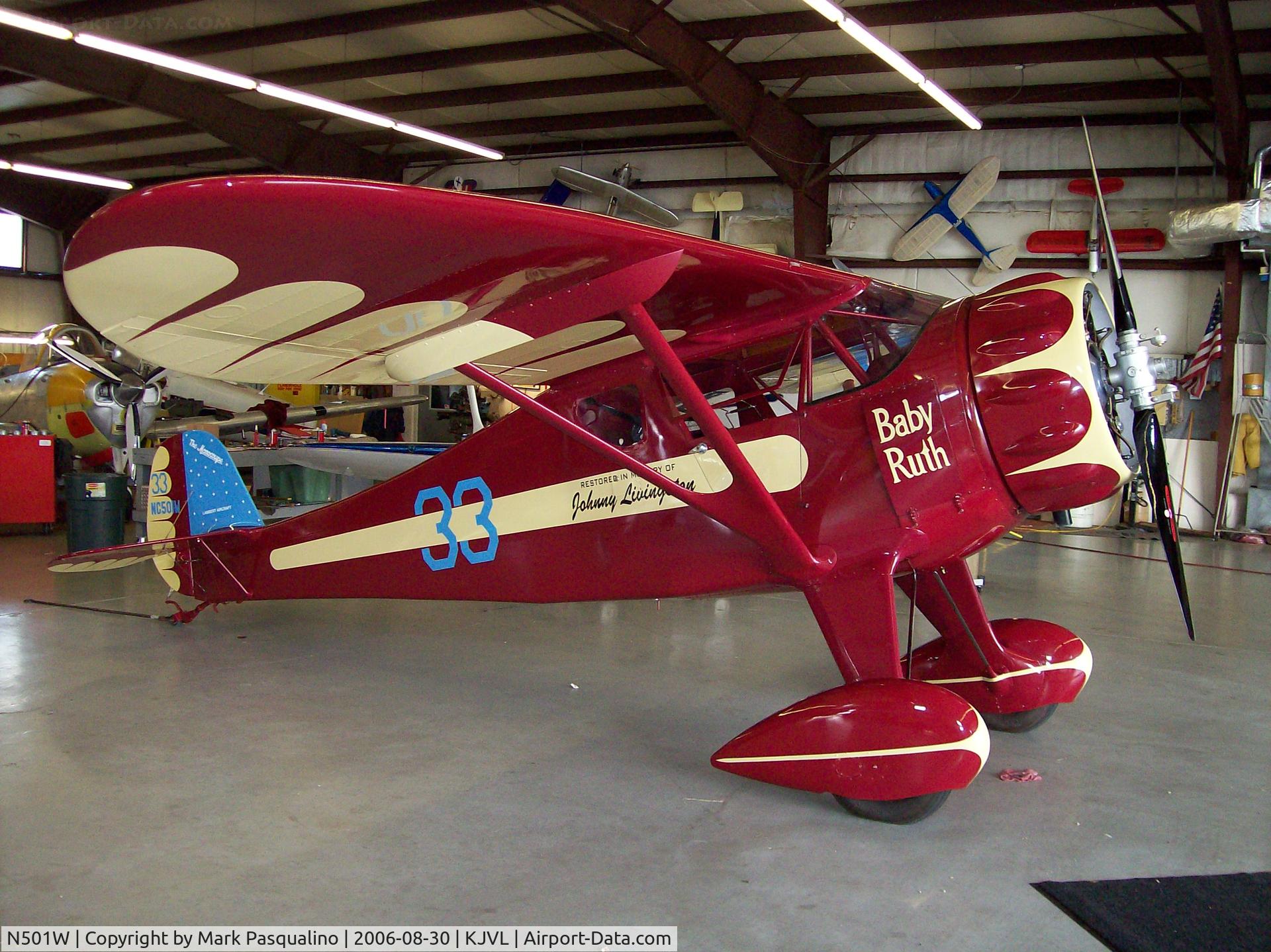 N501W, 1930 Monocoupe 110 Special C/N 5W47, 1930 Monocoupe 110 Special