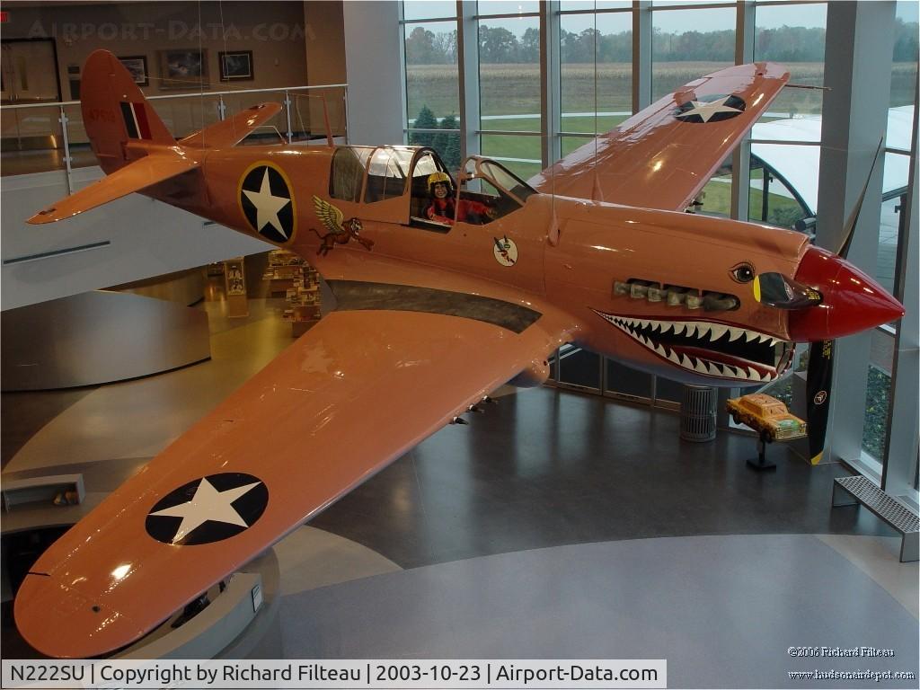 N222SU, 1944 Curtiss P-40N Warhawk C/N 33359, Curtiss P-40