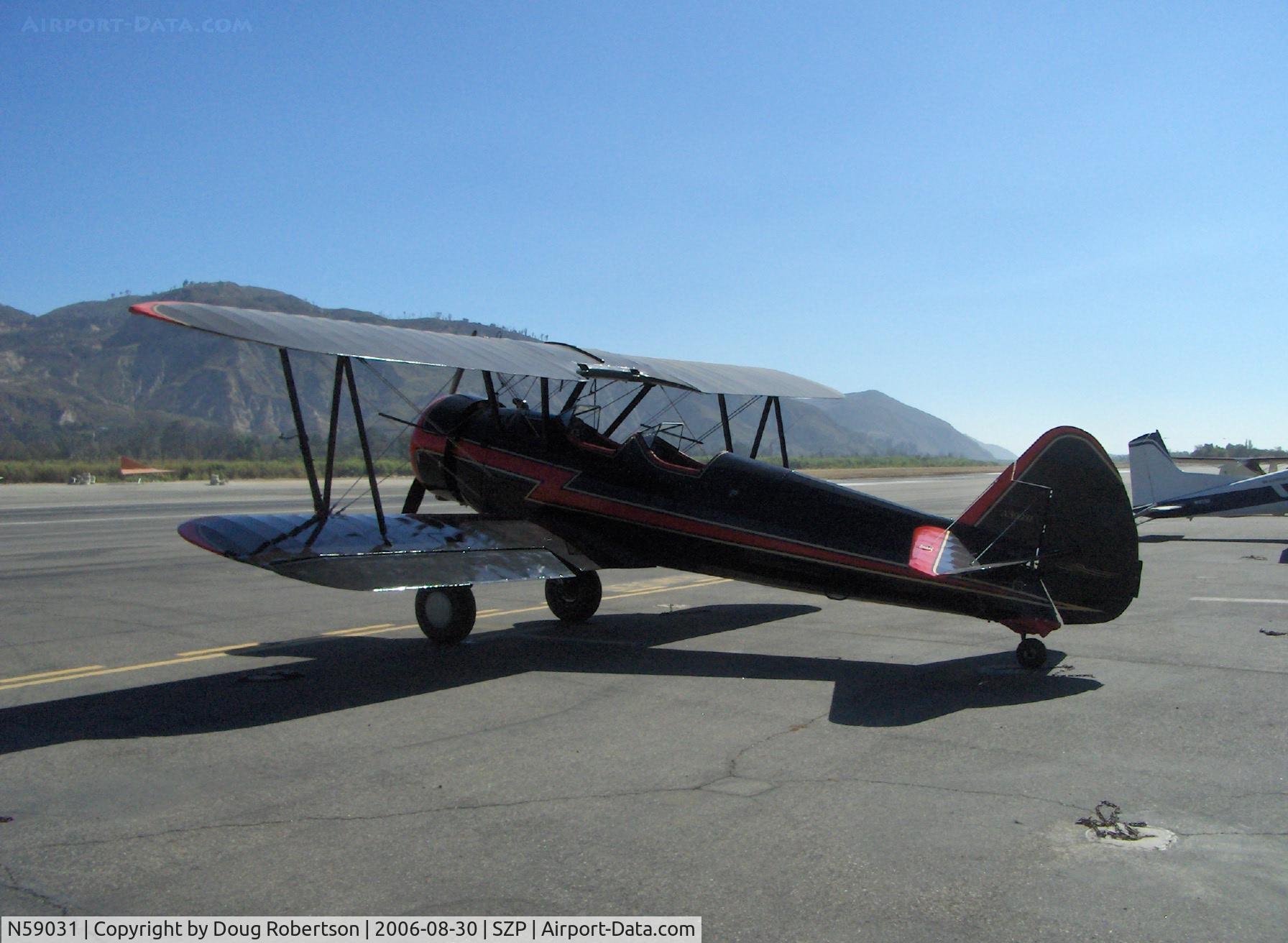 N59031, 1941 Boeing A75N1(PT17) C/N 75-3808, 1941 Boeing Stearman A75N1, Continental W670 220 Hp