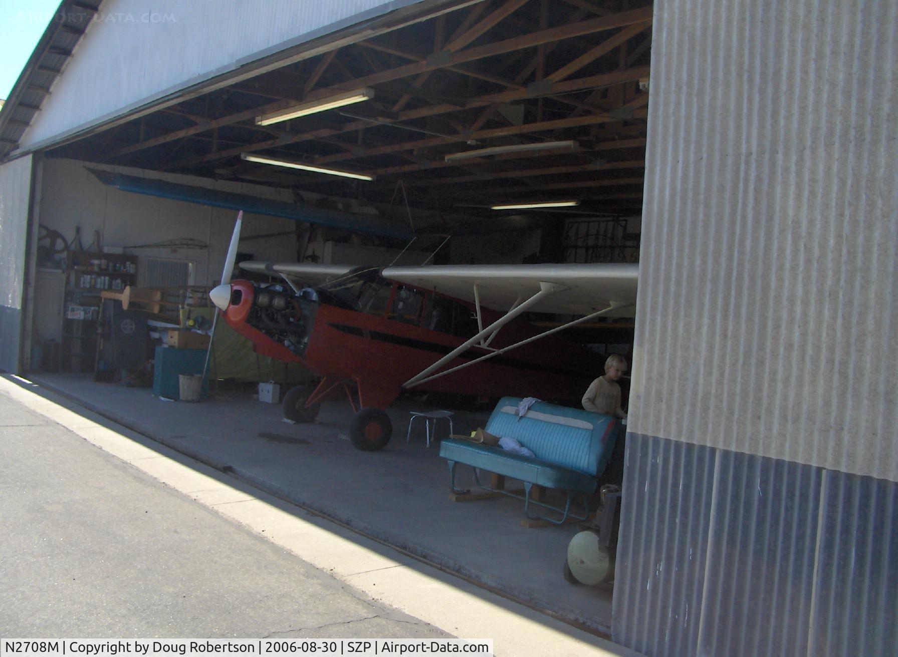 N2708M, 1946 Piper PA-12 Super Cruiser C/N 12-1211, 1946 Piper PA-12 SUPER CRUISER, Lycoming O-235 108 Hp, maintenance