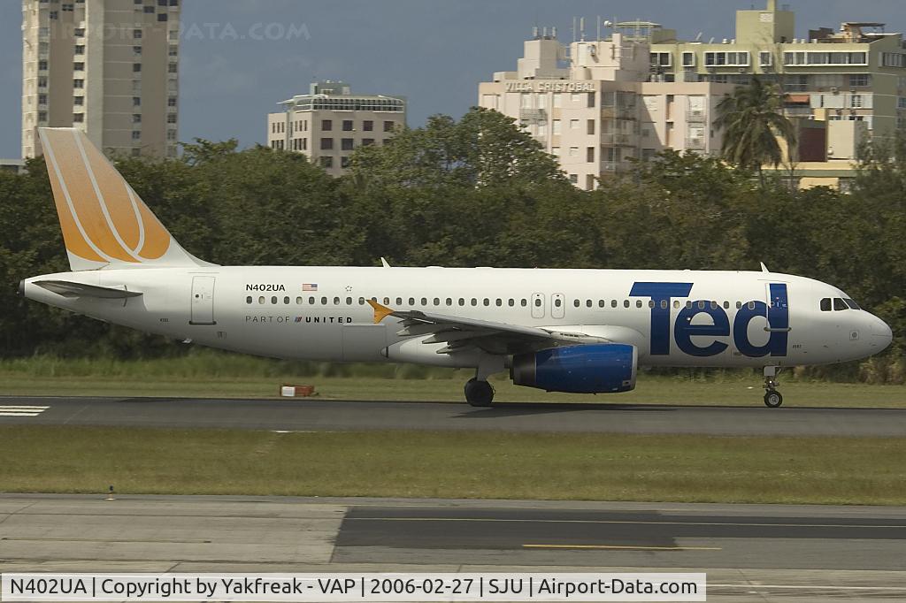 N402UA, 1993 Airbus A320-232 C/N 439, Ted Airbus A320