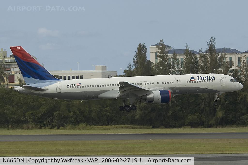 N665DN, 1991 Boeing 757-232 C/N 25013, Delta Airlines Boeing 757-200
