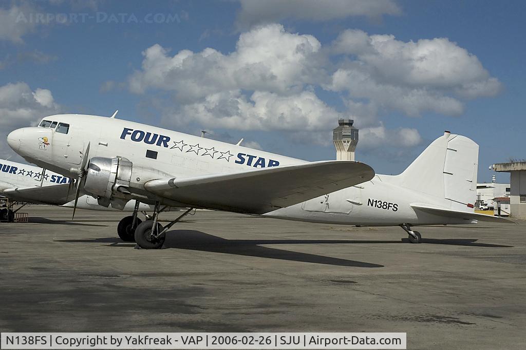 N138FS, 1942 Douglas DC-3C C/N 9967, Four Star DC3