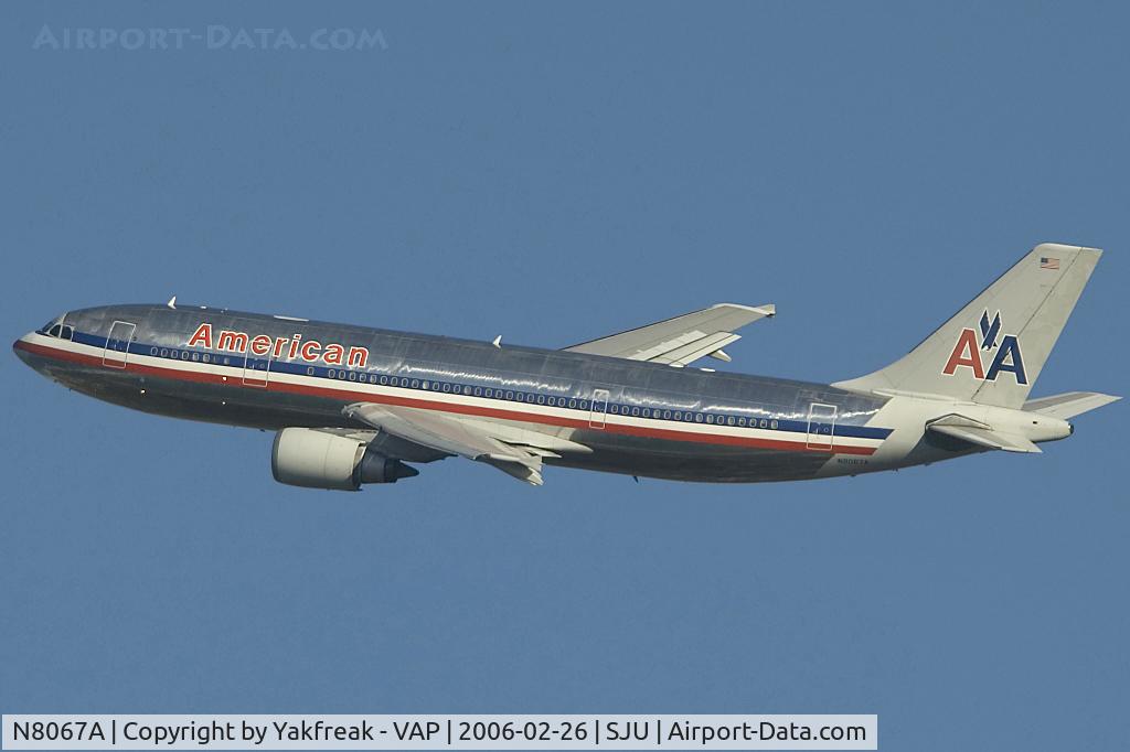 N8067A, 1989 Airbus A300B4-605R C/N 510, American AIrlines Airbus A300-600