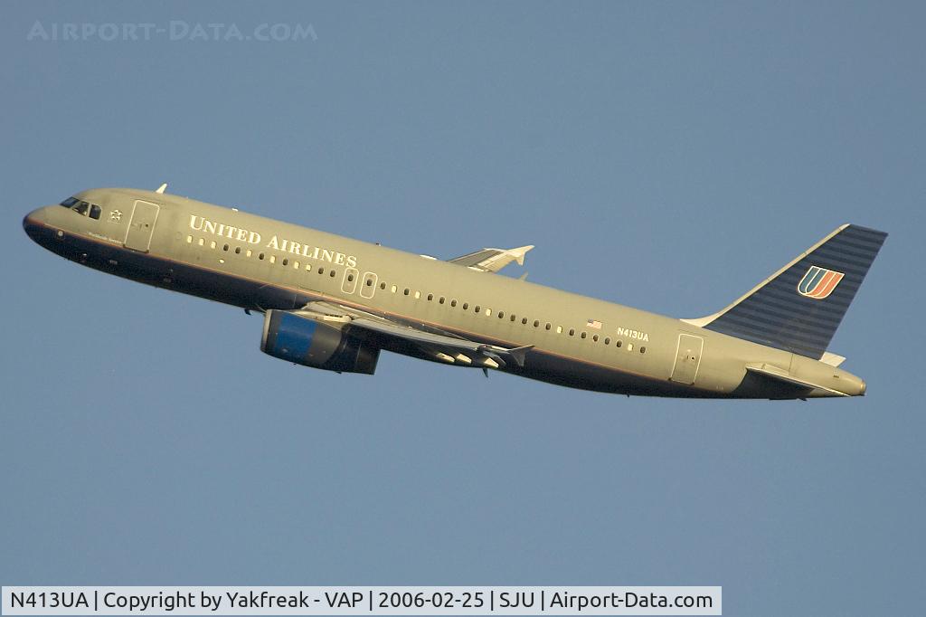 N413UA, 1994 Airbus A320-232 C/N 470, United Airlines Airbus A320