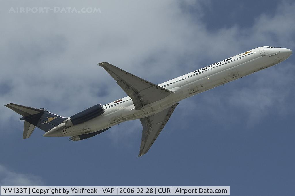 YV133T, 1986 McDonnell Douglas MD-82 (DC-9-82) C/N 49393, Aeropostal MD80