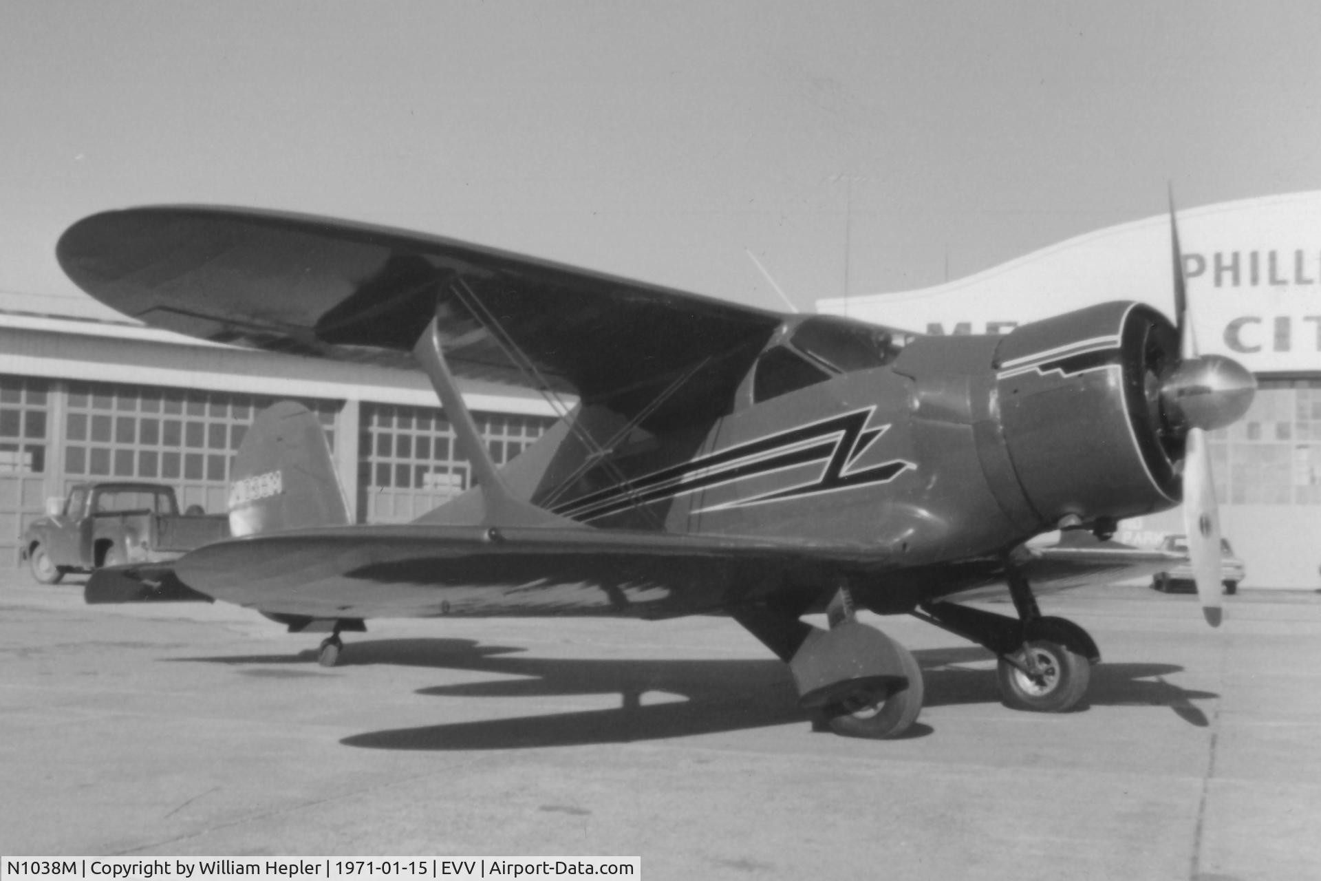 N1038M, 1941 Beech D17S Staggerwing C/N 1017, Beech Staggerwing - William Hepler owner