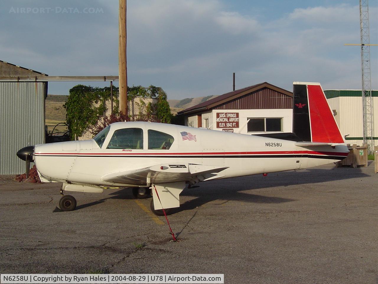 N6258U, 1962 Mooney M20C Ranger C/N 2097, .
