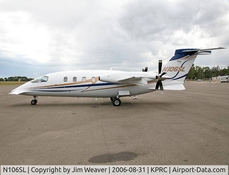 N106SL, 2003 Piaggio P-180 Avanti C/N 1070, Photographed at Love Field, Prescott, AZ