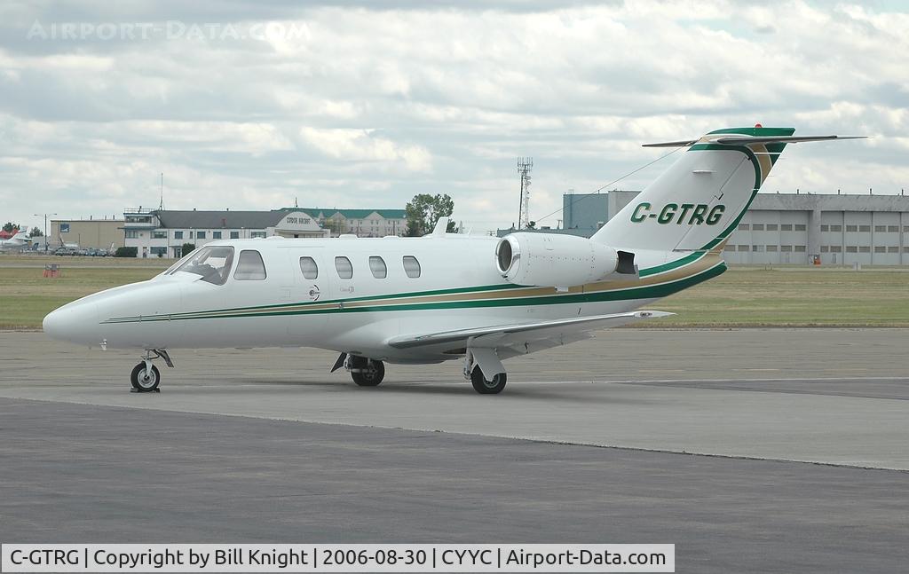 C-GTRG, 2007 Cessna 525 CitationJet CJ1+ C/N 525-0636, Stopped at customs.