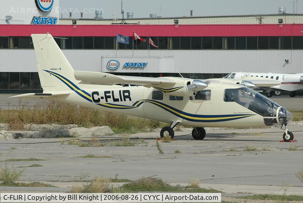 C-FLIR, 2002 Partenavia P-68 Observer 2 C/N 413, Rare around here