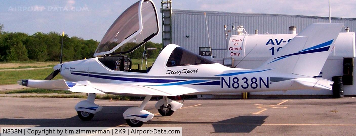 N838N, 2006 TL Ultralight TL-2000 Sting Sport C/N TLUSA138, STING SPORT