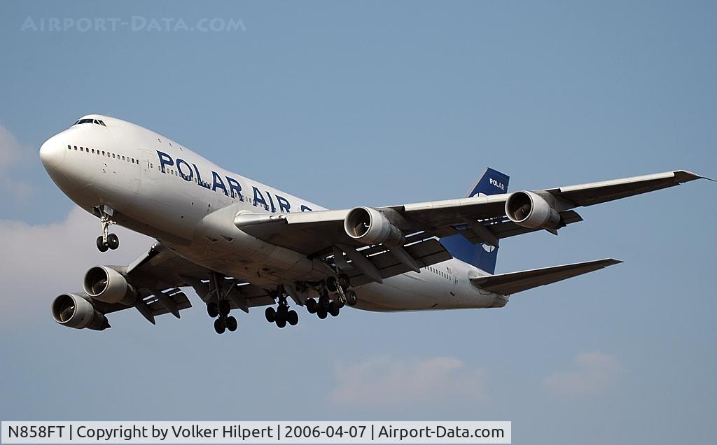 N858FT, 1970 Boeing 747-123 C/N 20109, c/n: 20109/90 on final at ramstein/germany