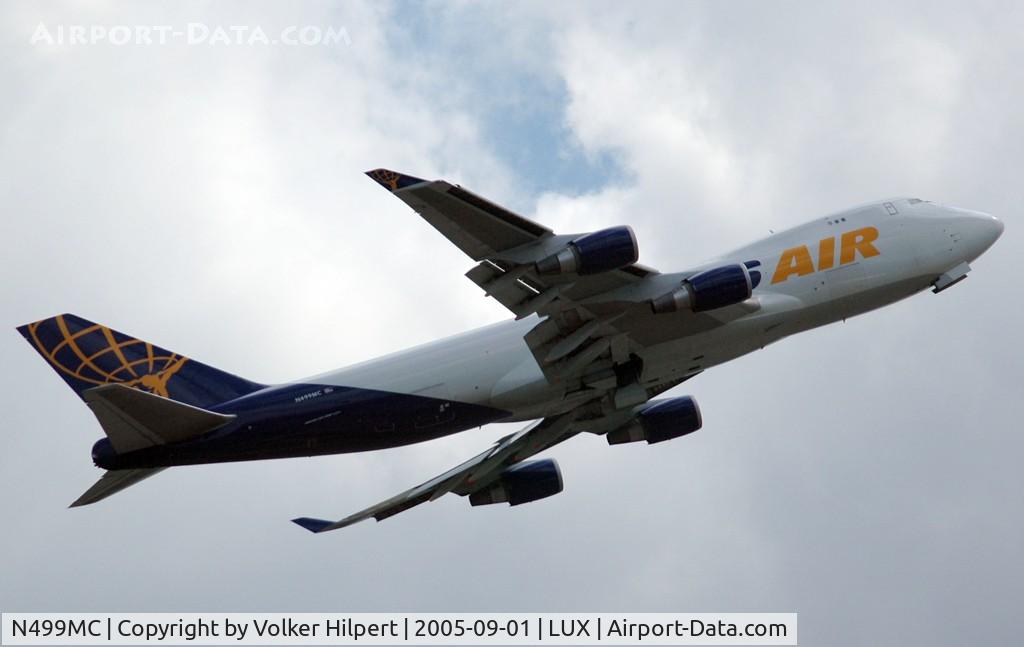 N499MC, 2000 Boeing 747-47UF C/N 29260, at Luxembourg