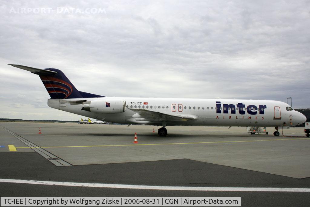 TC-IEE, 1990 Fokker 100 (F-28-0100) C/N 11326, visitor