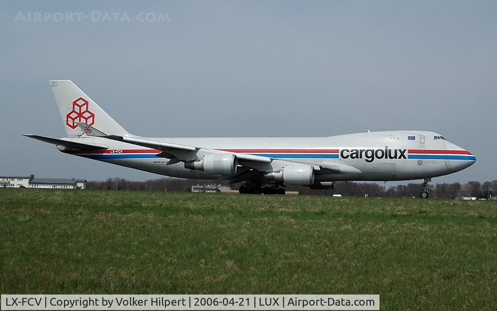 LX-FCV, 1993 Boeing 747-4R7F C/N 25866, at Luxembourg/Findel