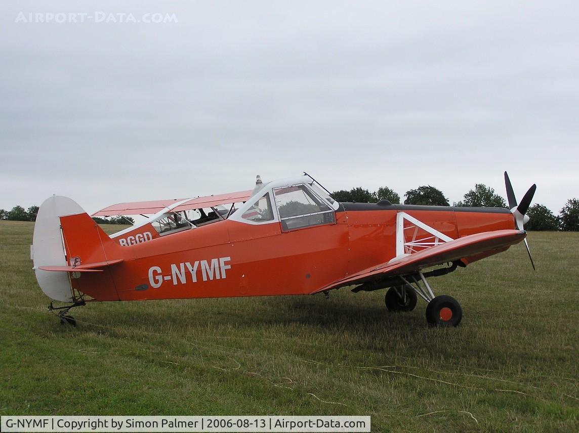 G-NYMF, 1975 Piper PA-25-235 Pawnee C/N 25-7556112, PA25-235 Pawnee at Nympsfield gliderport