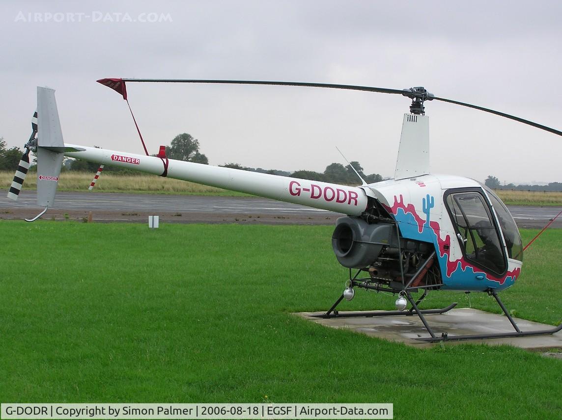G-DODR, 1990 Robinson R22 Beta II C/N 1325, Robinson R22 Beta at Conington