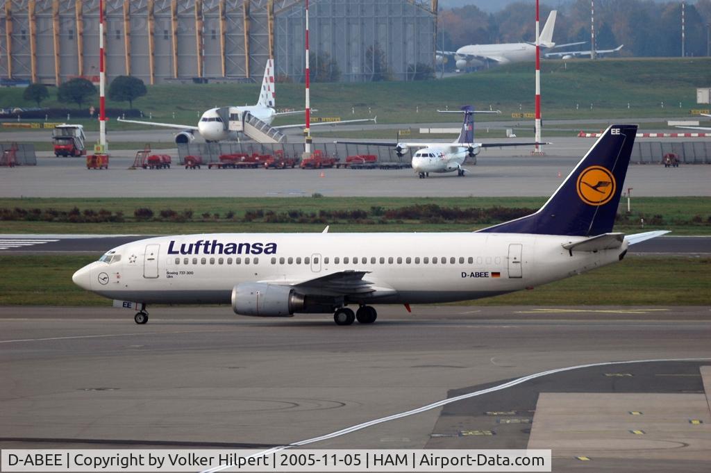 D-ABEE, 1991 Boeing 737-330 C/N 25216, at Hamburg Fuhlsbüttel