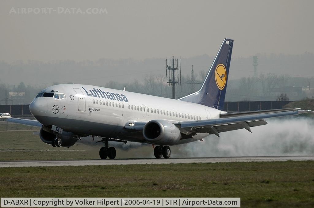 D-ABXR, 1988 Boeing 737-330 C/N 23875, on final at Stuttgart