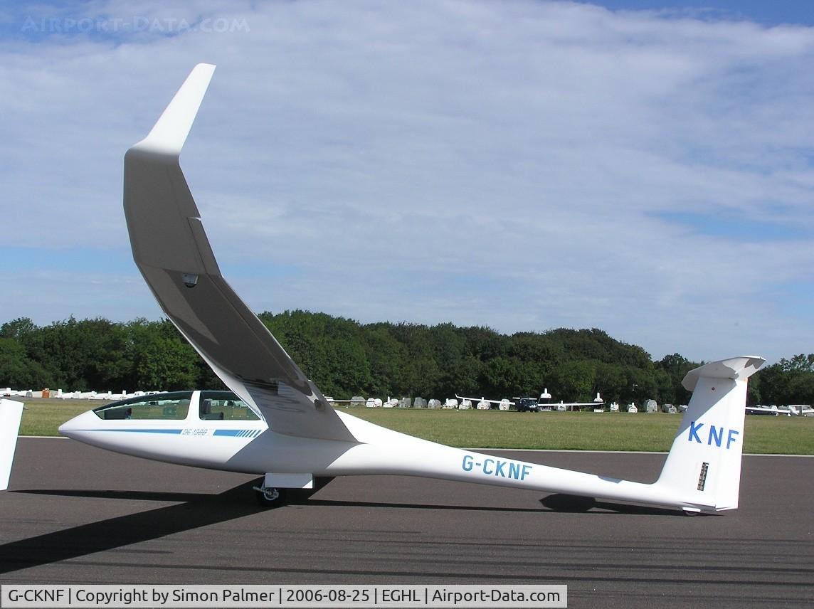 G-CKNF, 2006 DG Flugzeugbau DG-1000T C/N 10-81T20, DG-Flugzeugbau DG-1000T at Lasham