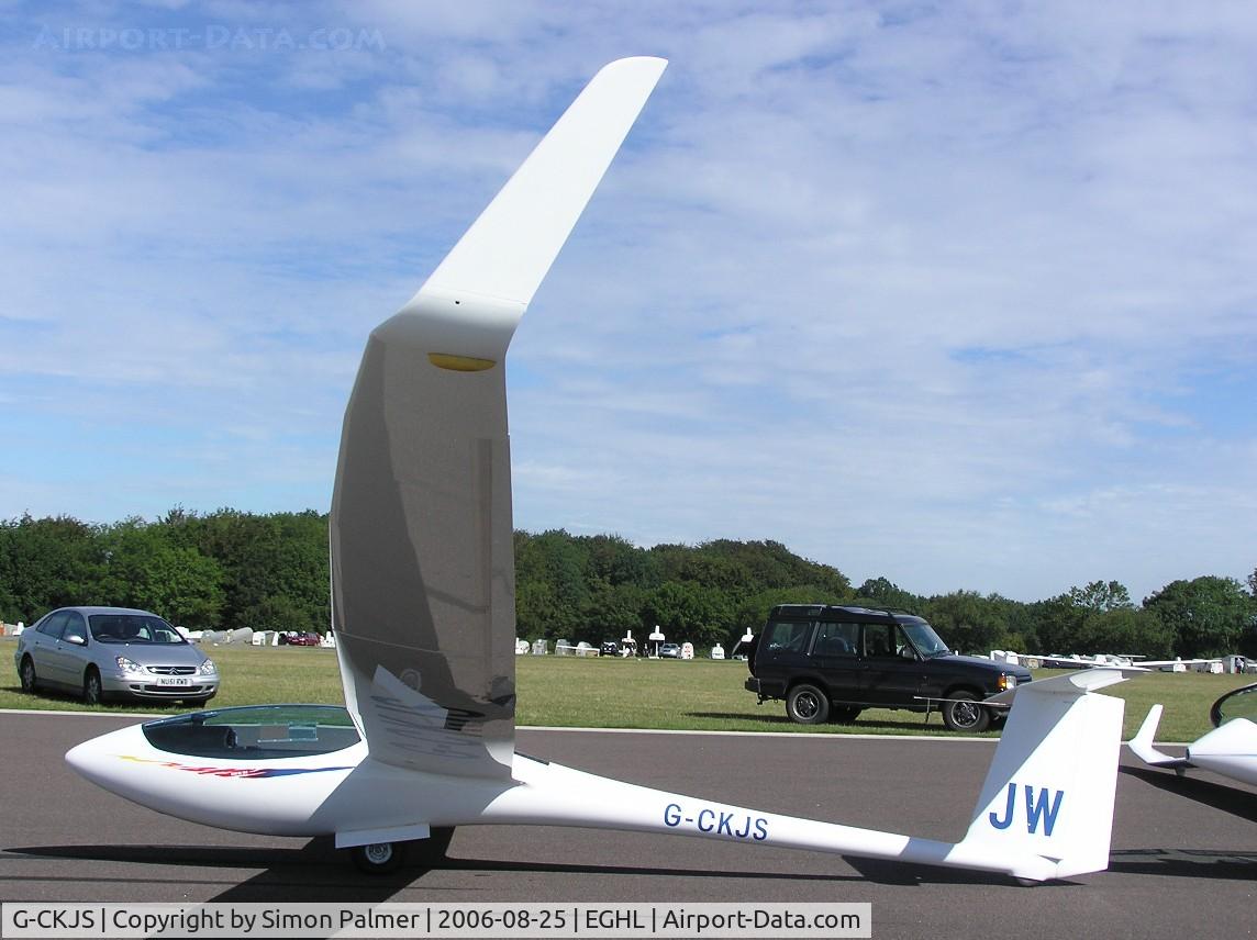 G-CKJS, 2004 Schleicher ASW-28-18E C/N 28713, Schleicher ASW28-18E at Lasham