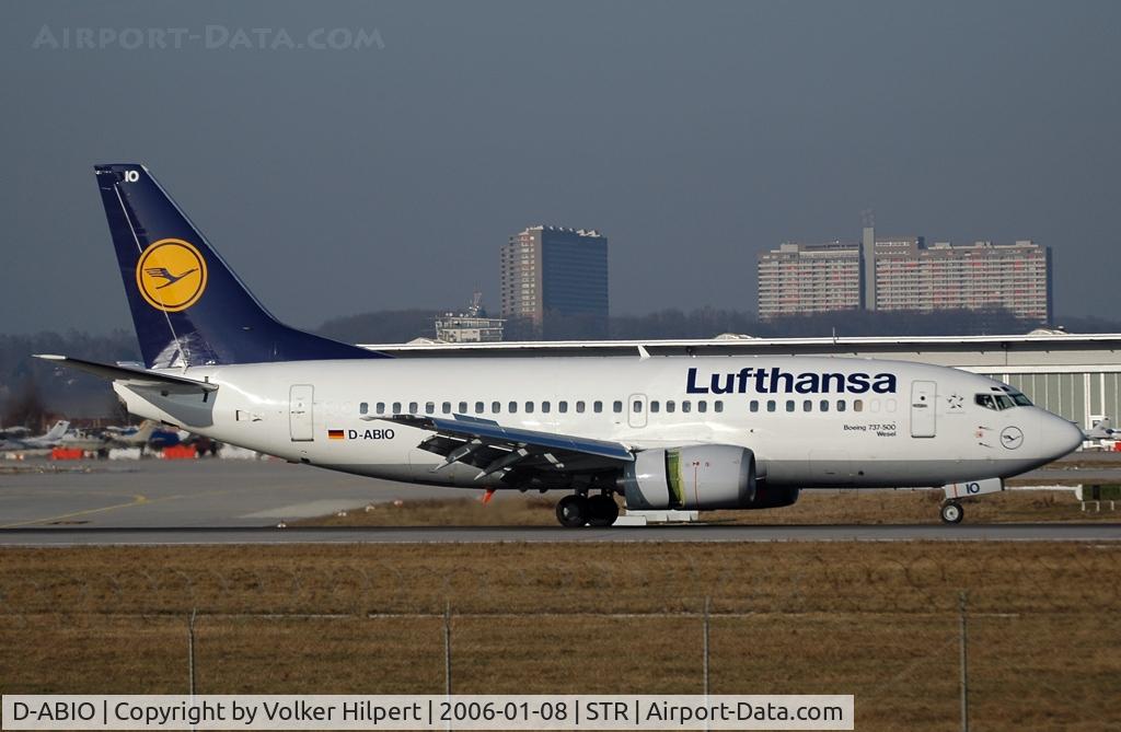 D-ABIO, 1991 Boeing 737-530 C/N 24939, at str