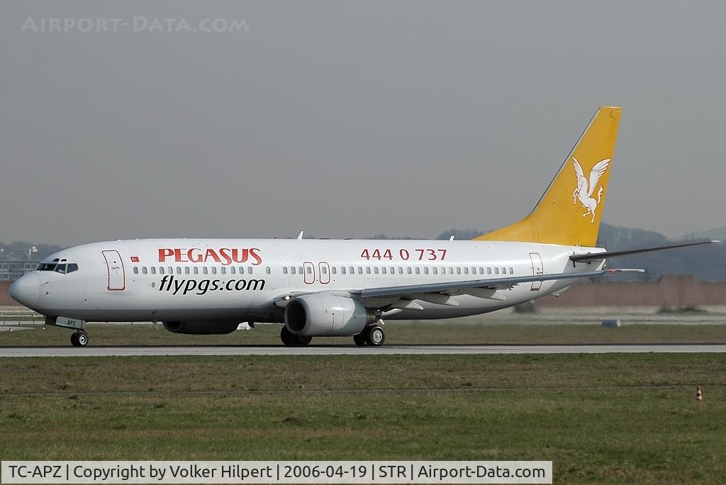 TC-APZ, 1998 Boeing 737-809 C/N 29103, at Stuttgart-Echterdingen