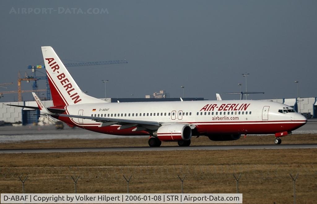 D-ABAF, 2001 Boeing 737-86J C/N 30878, at STR
