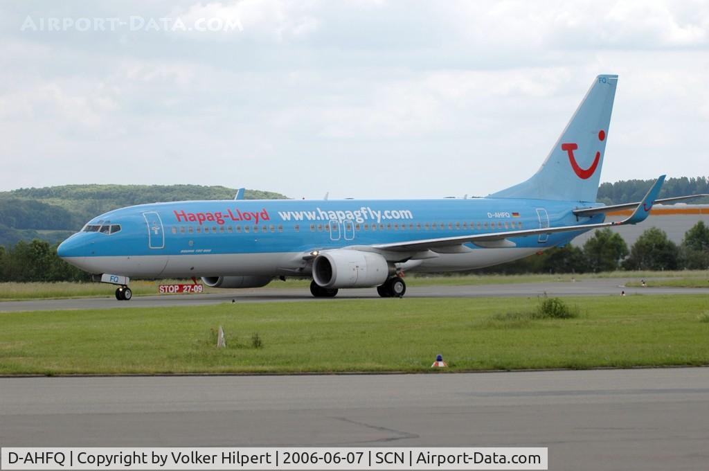 D-AHFQ, 2000 Boeing 737-8K5 C/N 27992, at scn