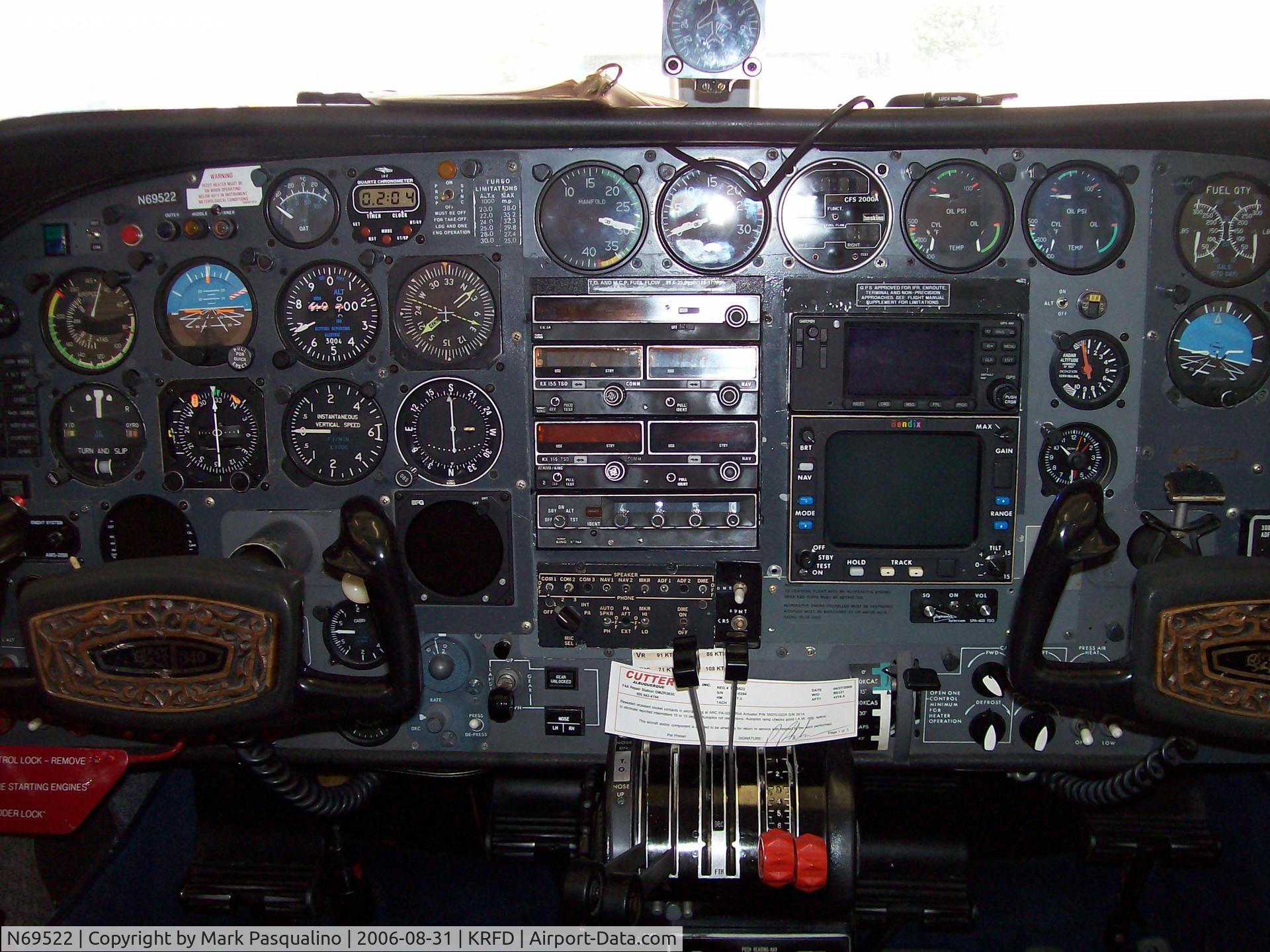 N69522, 1974 Cessna 340 C/N 340-0354, Cessna 340