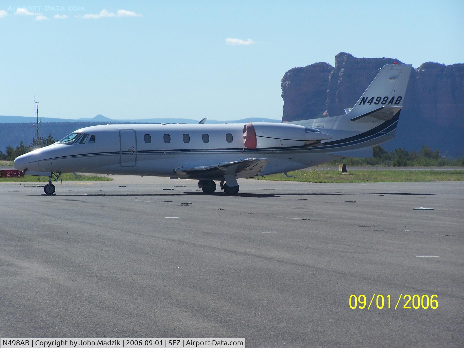 N498AB, 2000 Cessna 560XL C/N 560-5116, Sedona Airport