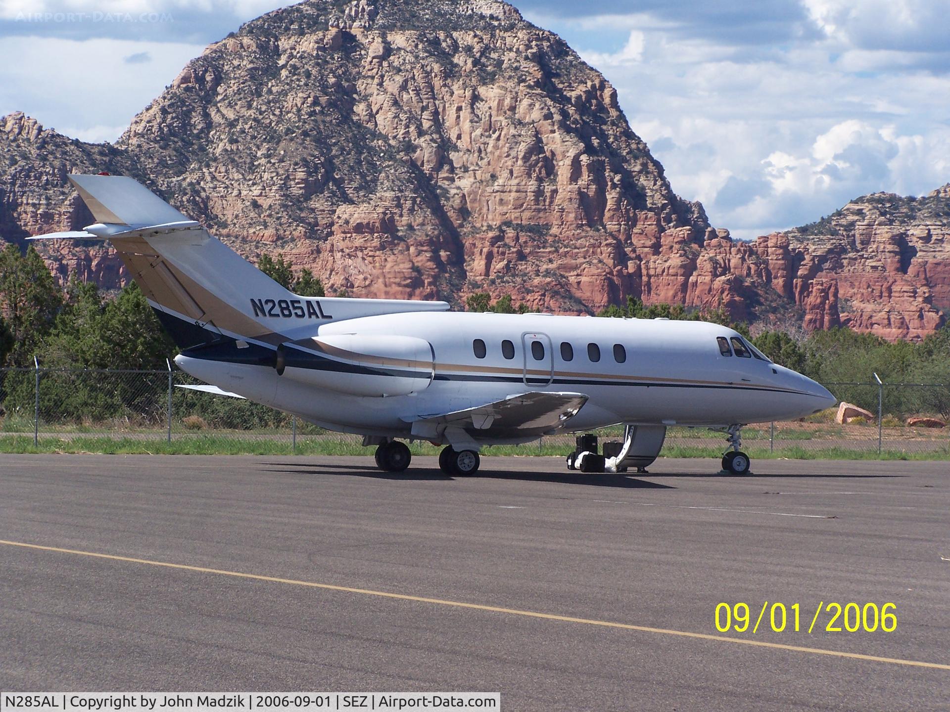 N285AL, 1987 British Aerospace BAe.125 Series 800A C/N 258085, Sedona Airport